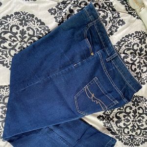 Miss Tina by Tina Knowles wide leg jeans